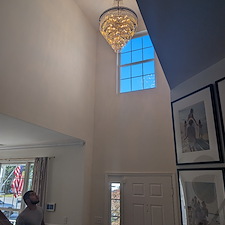 Elegant chandlier Installation 3